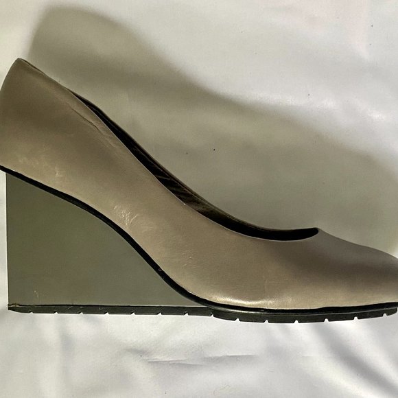 United Nude Leather Solid Pump Hi Gray - Picture 2 of 11